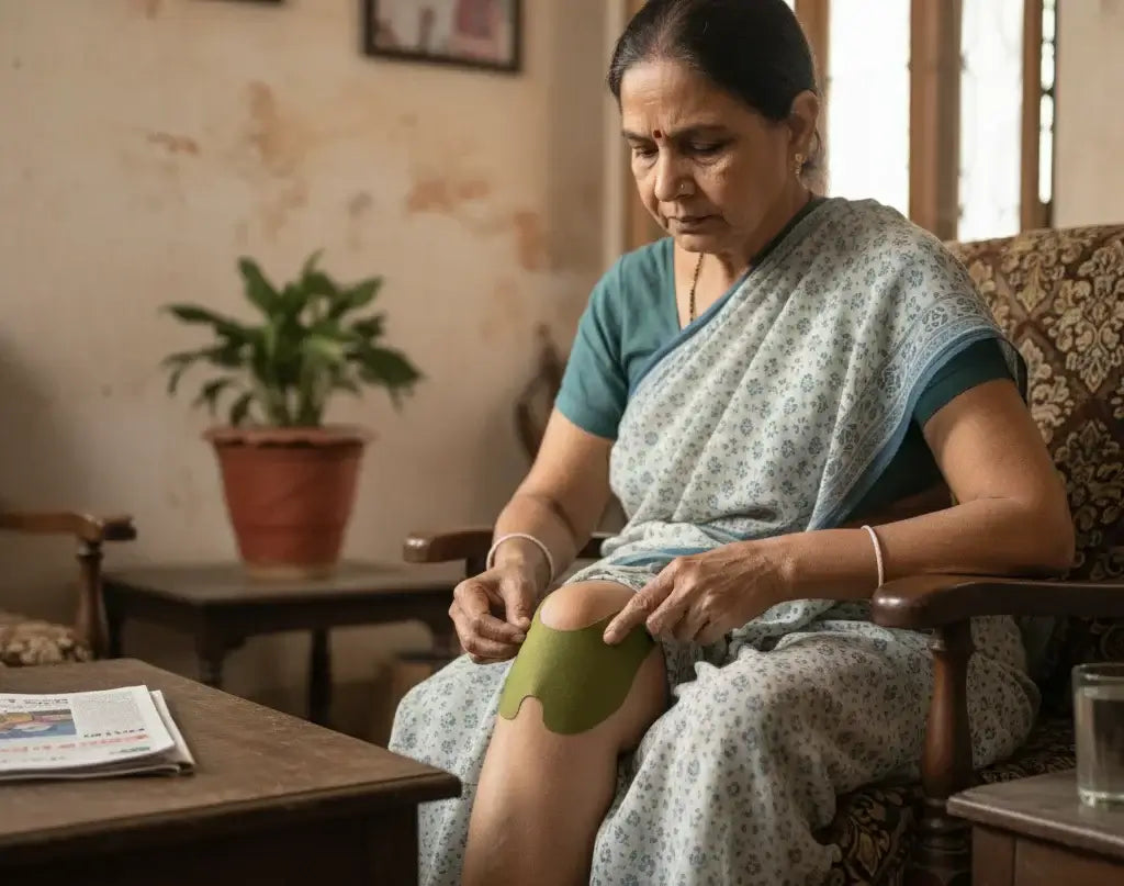 Instant Knee Pain Relief Patches – Natural Heat Therapy for Fast Comfort (Pack of 10, 20, 30)